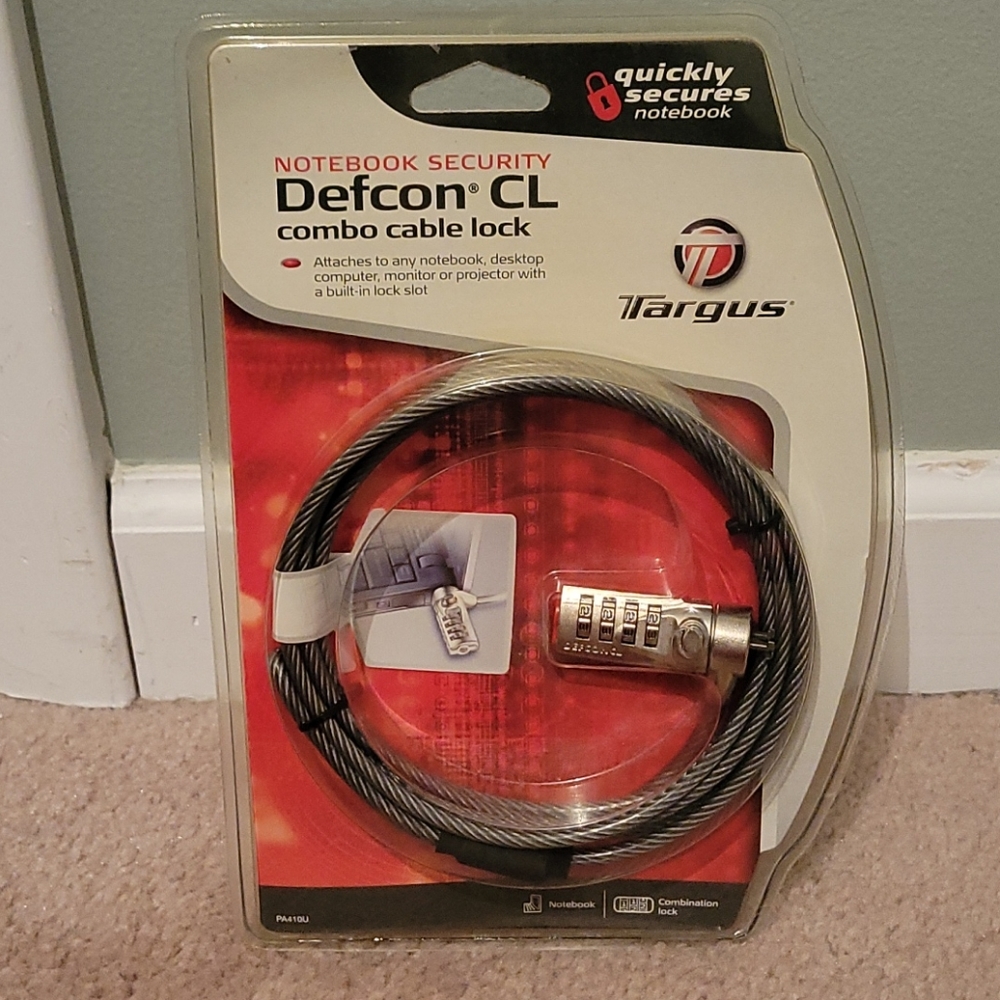 Targus Defcon CL combo cable lock